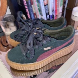 Puma Creepers Rihanna Fenty Suede Green (W)